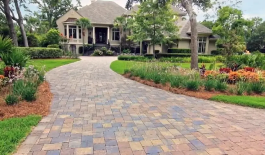 Colored Concrete Driveways