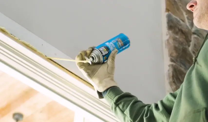 Gaps Around Window Frames or Exterior Doors