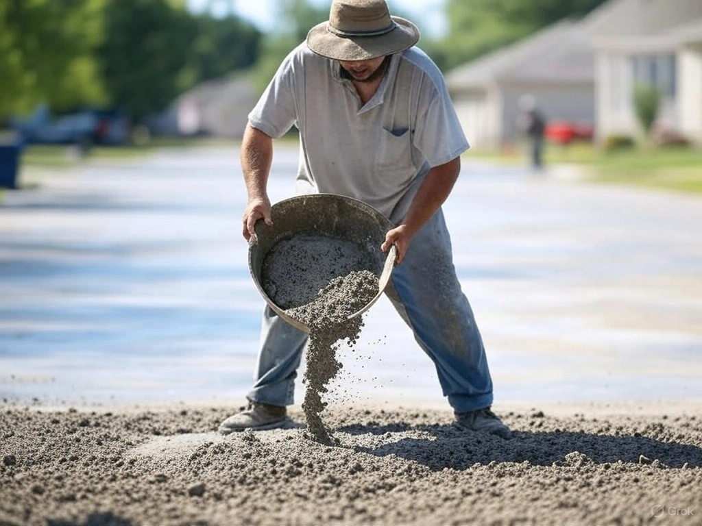 Pouring Your Own Concrete Driveway
