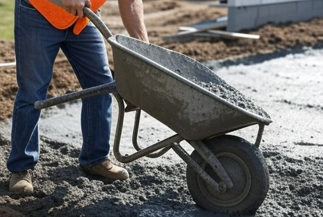 How to Pour The New Concrete Layer 