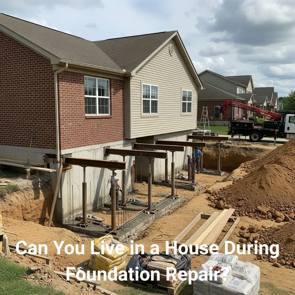 Can You Live in a House During Foundation Repair